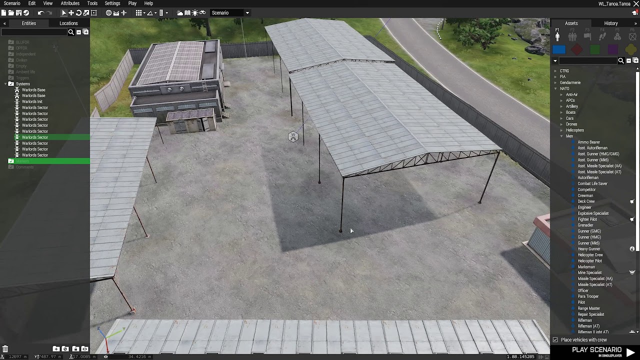 Arma 3 Warlords full mission build in 10 minutes