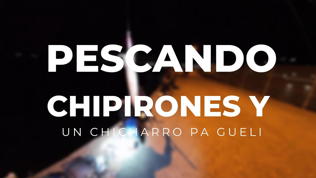 PESCANDO CHIPIRONES LE LLEVO UN CHICHARRO PA GUELI