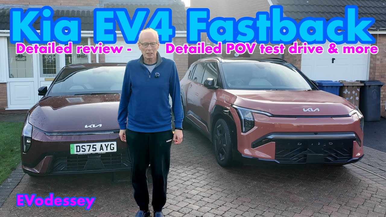 Kia EV4 Fastback/Sedan/Saloon GT Line Detailed Review & POV Test Drive