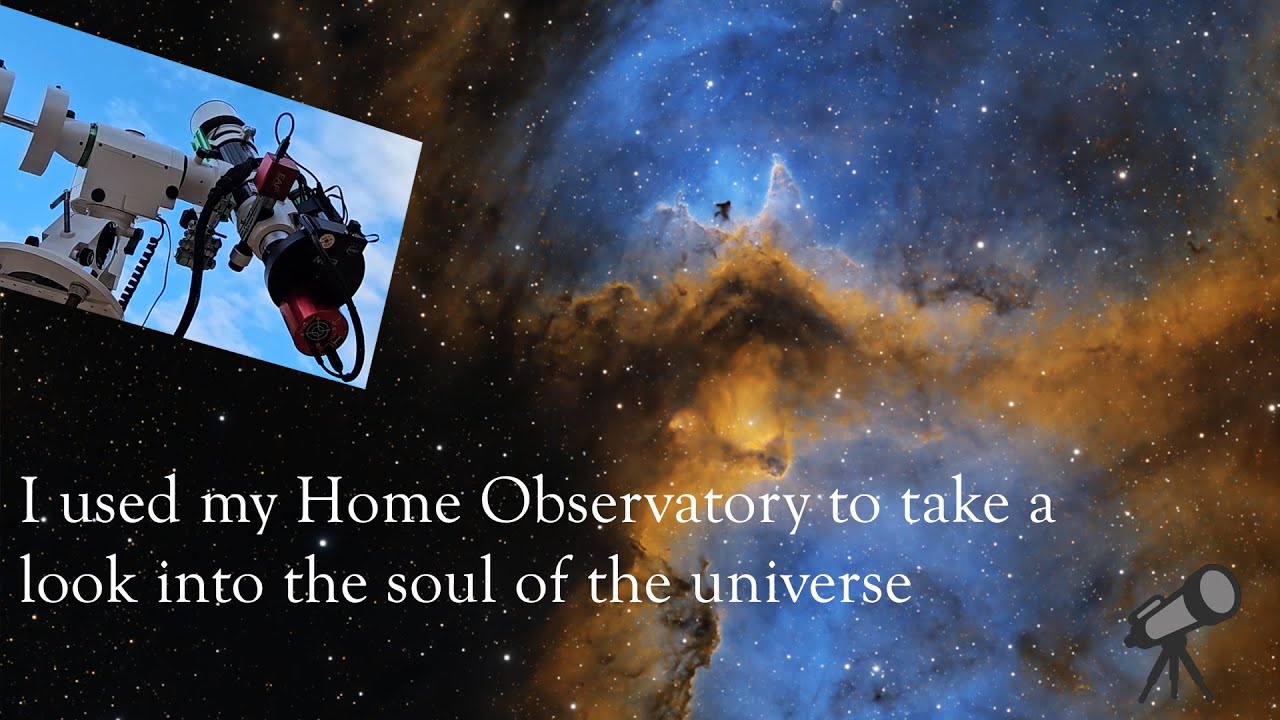 I used my Home Observatory to take a look into the soul of the universe