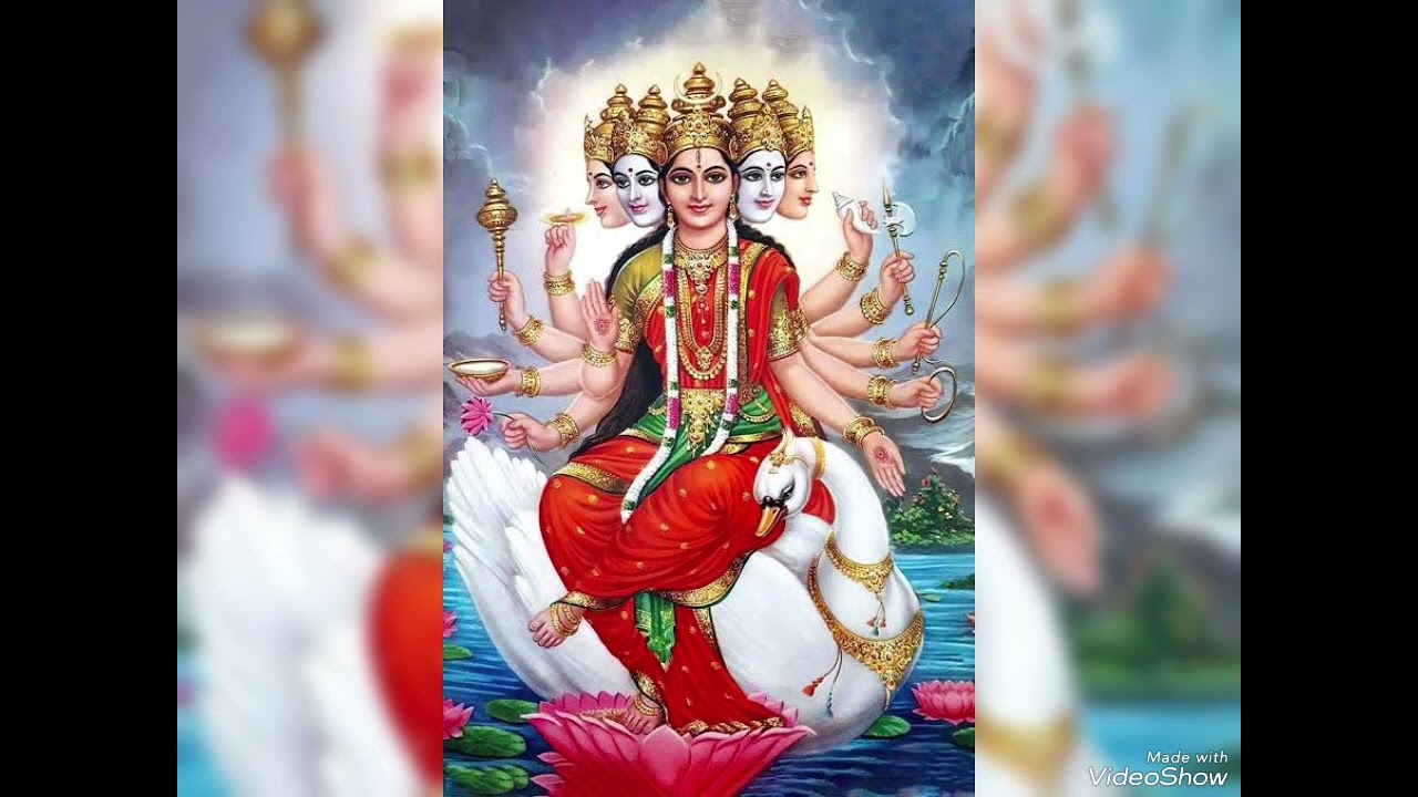 The Gayatri Mantra is a powerful prayer 🙏 #devotional #god #gayatrimantra #sanatandharma #sanatani