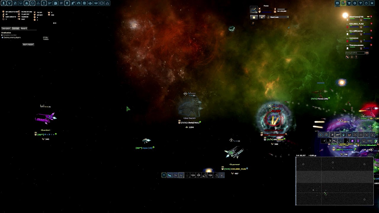 Darkorbit - Ge2 30v30 Groupfights