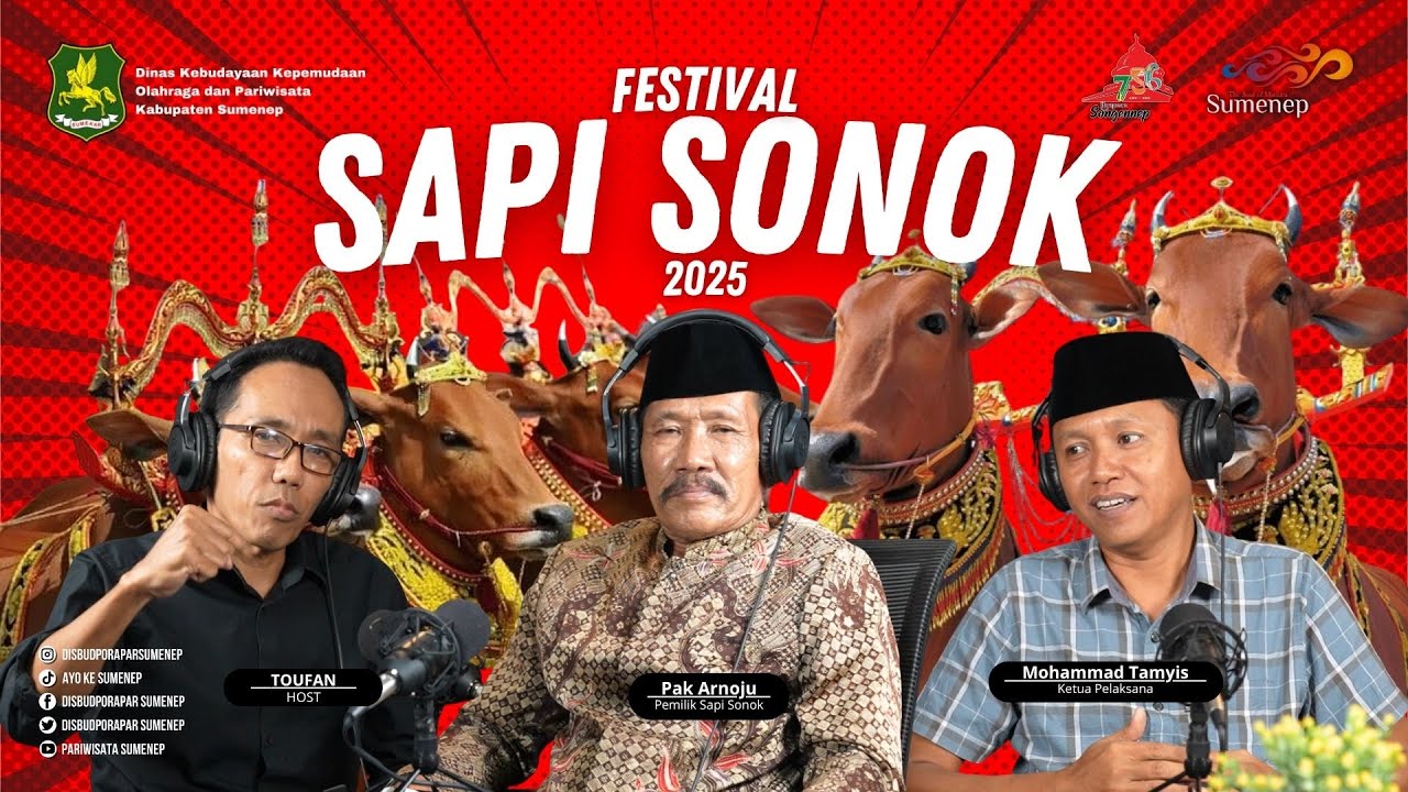 FESTIVAL SAPI SONOK 2025 BEDA LOKASI DENGAN TAHUN KEMARIN??? #ayokesumenep #thesoulofmadura
