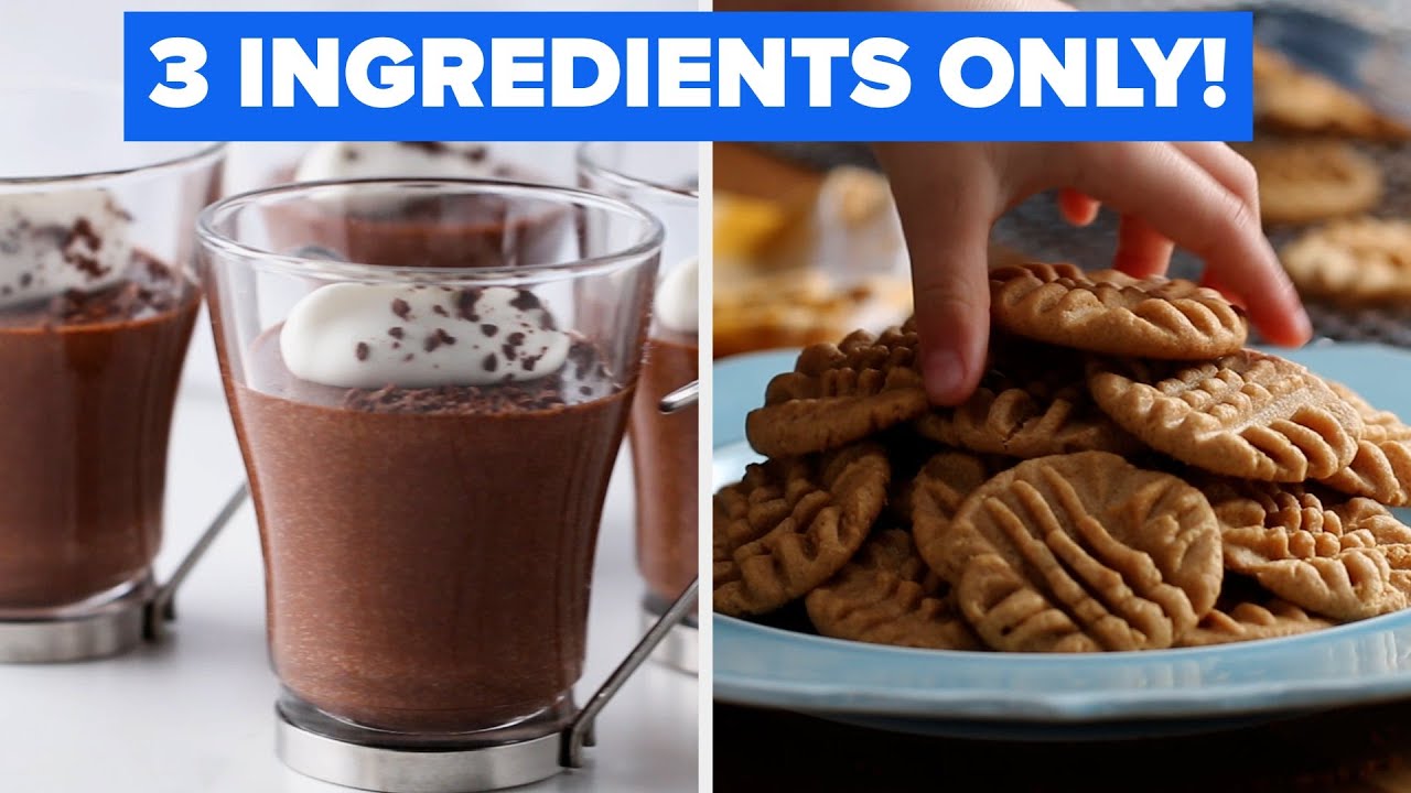 Desserts You Can Make With Just 3 Ingredients