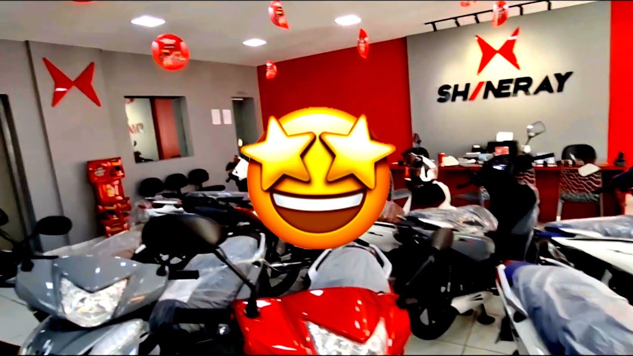 FUI NA SHINERAY SABER OS PREÇOS DAS MOTOS !!! *A vendedora me atendeu super bem.*