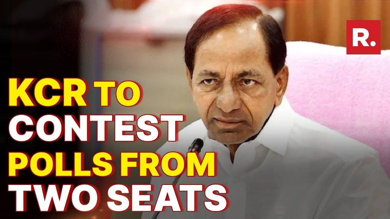 Telangana Assembly Polls 2023: CM KCR to contest from two constituencies, Gajwel and Kamareddy