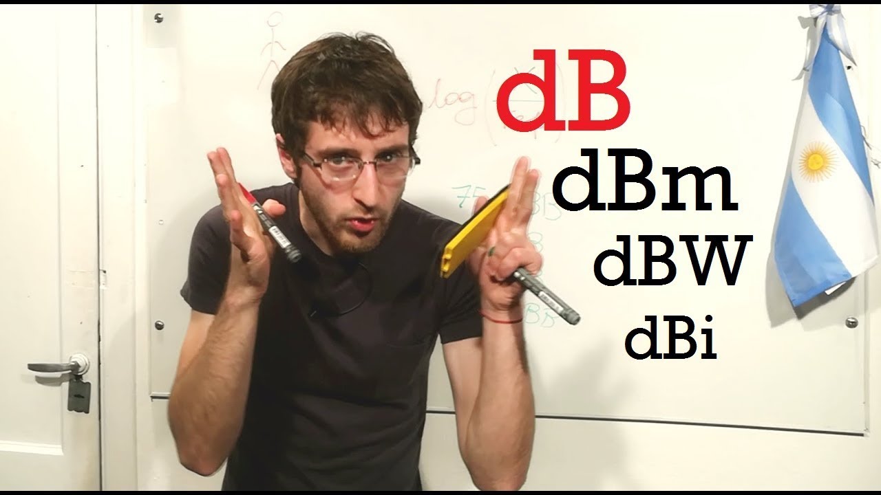 ¿Qué son los DECIBELES? + dBm, dBW, dBi, dB-lo que sea | El Traductor