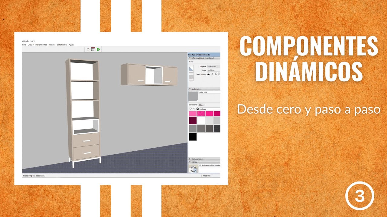 Componentes Dinámicos de SketchUp PASO A PASO - 3