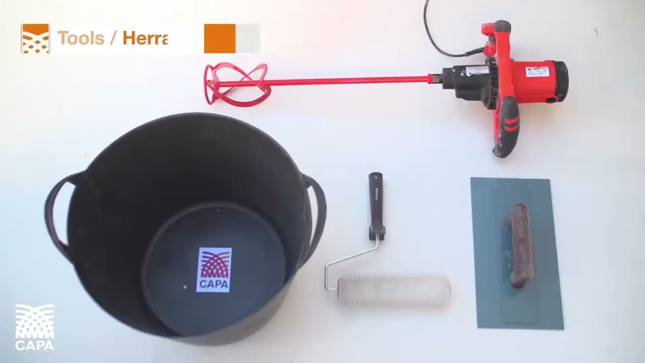 Tutorial Capa Morteros Autonivelantes