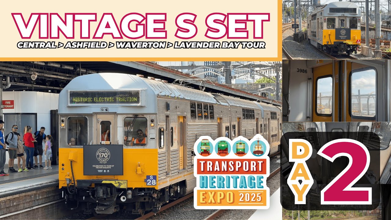 Lavender Bay Vintage S Set Tour - Transport Heritage Expo 2025