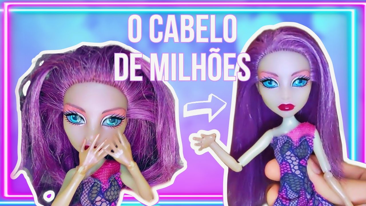 COMO ALISAR CABELO de BONECA (boil wash) Piter Salazar✨️