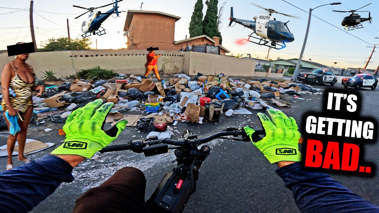 RIDING DEEP IN LA & THINGS ARE LOOKING REAL BAD..