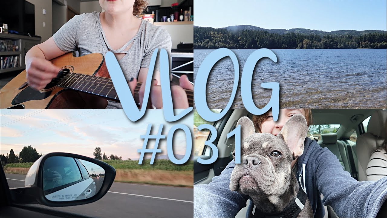 Vlog #031 || the lakes, folklore song covers, and the end of summer