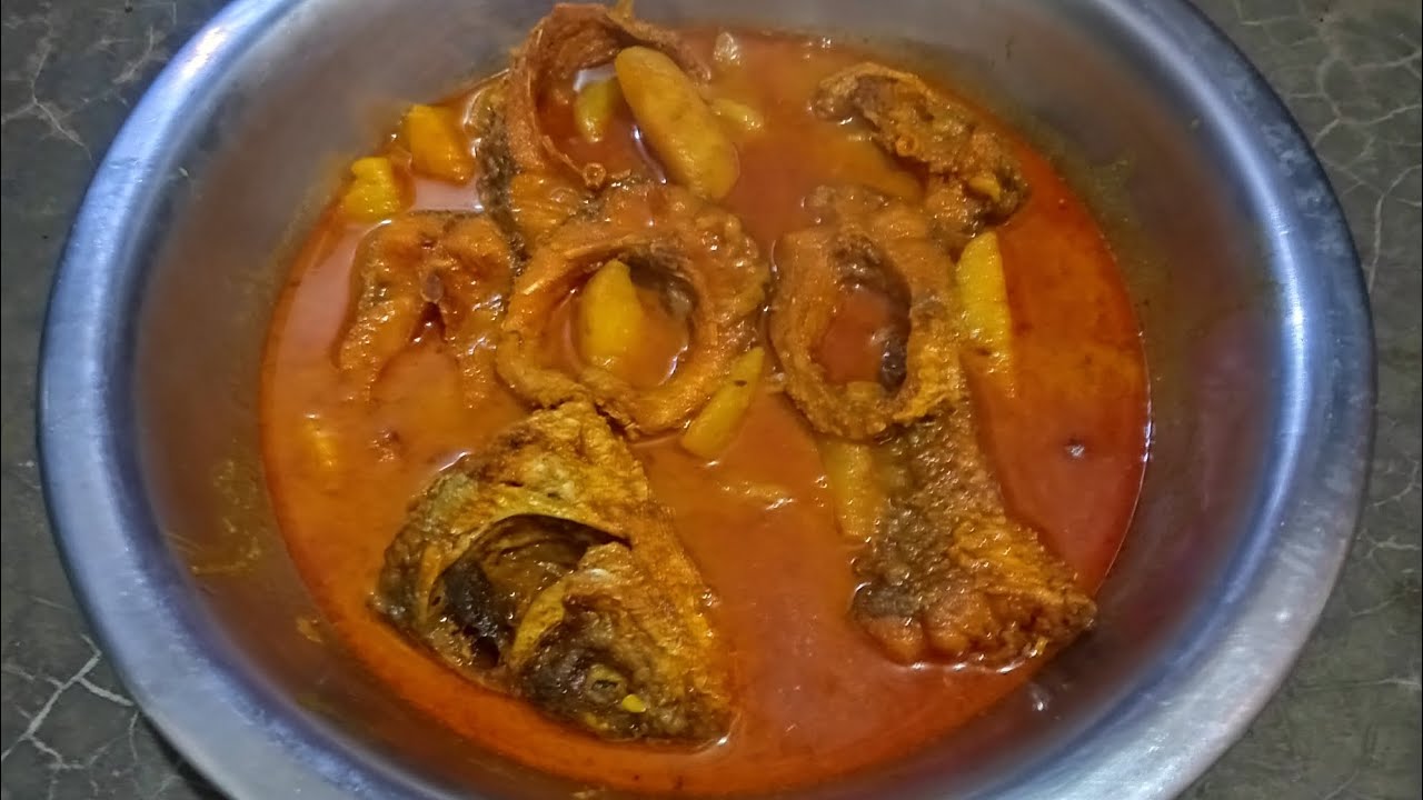 ওলকপি ও আলু দিয়ে মৃগেল মাছের রেসিপি। Olkopi O Aalu Diye Mrigel Machher Recipe #cook #cooking #food 