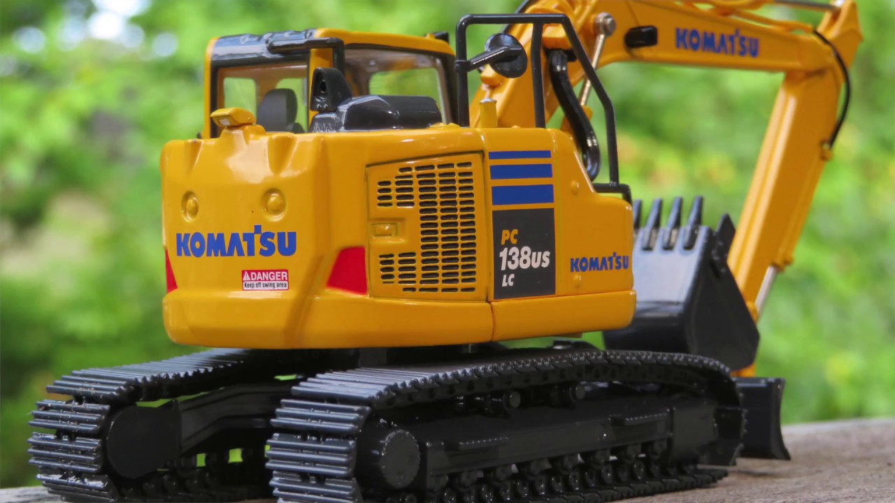 First Gear 1:50 Komatsu PC138USLC-11 REVIEW