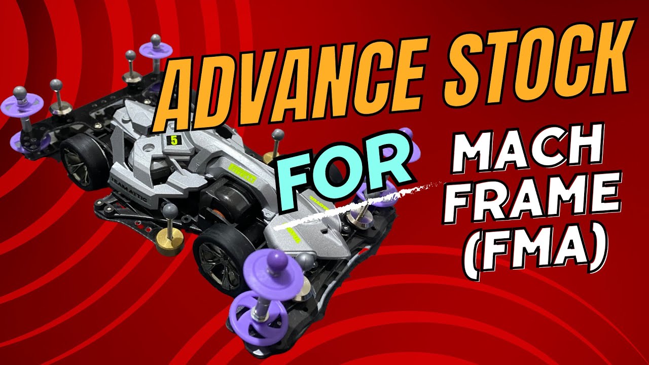 Tamiya Mini 4WD - Mach Frame Advance Stock Build + Test Run