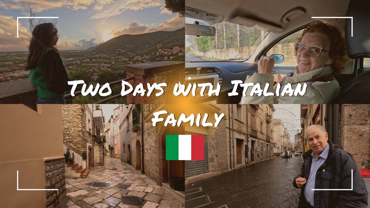 An Italian familly invited me to thier Home | Fondi Town, ITALY