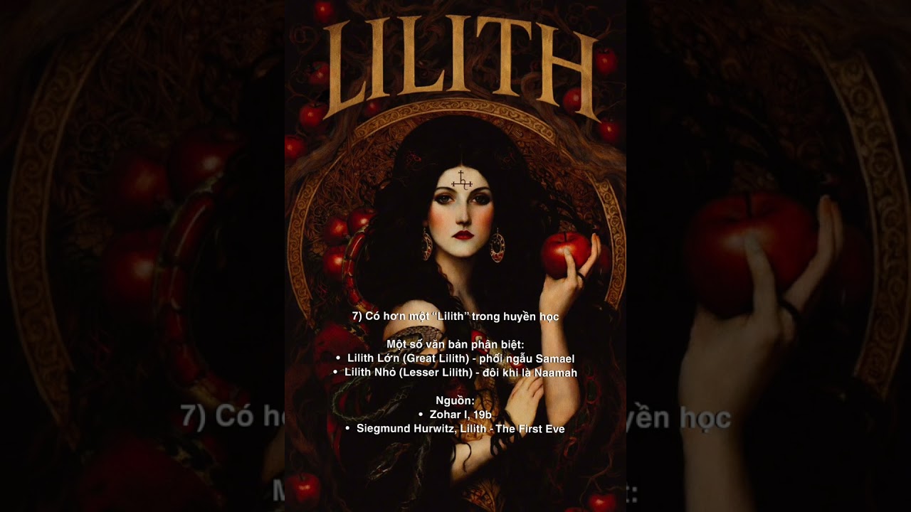 Lilith - 10 Sự Thật về Lilith