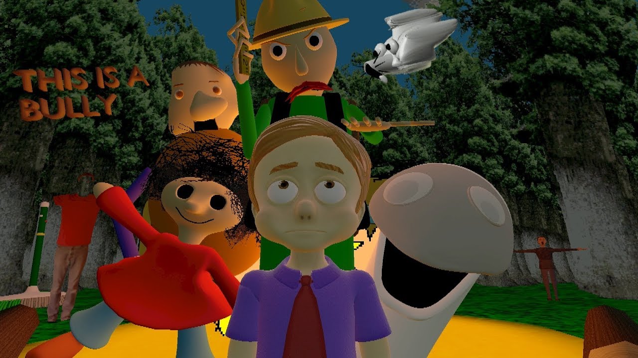 [SFM Baldi's Basic] Кемпинг с Baldi