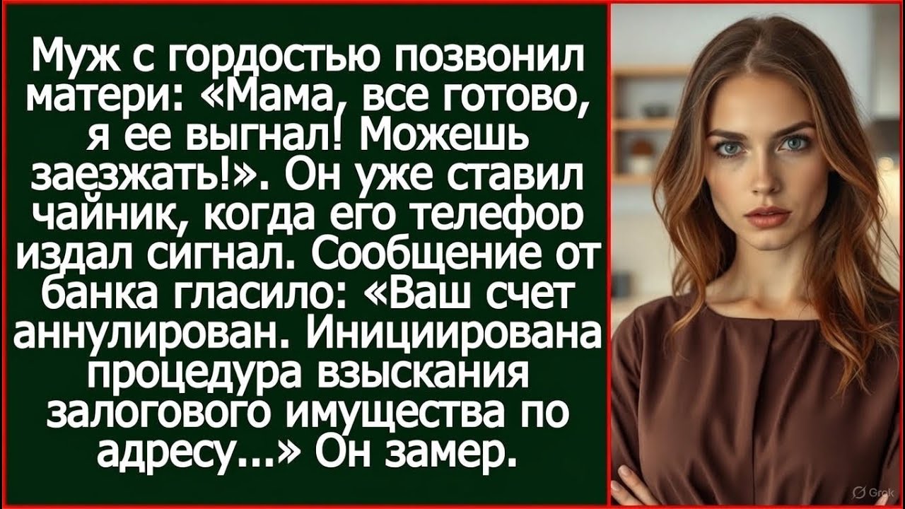 Свекровь уже паковала чемоданы в мою квартиру, но вместо новоселья получила бездомного сына.