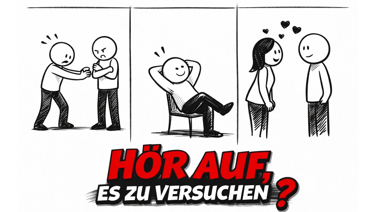 In dem Moment, in dem du aufhörst, es zu versuchen – beginnt die Anziehung ⚠️