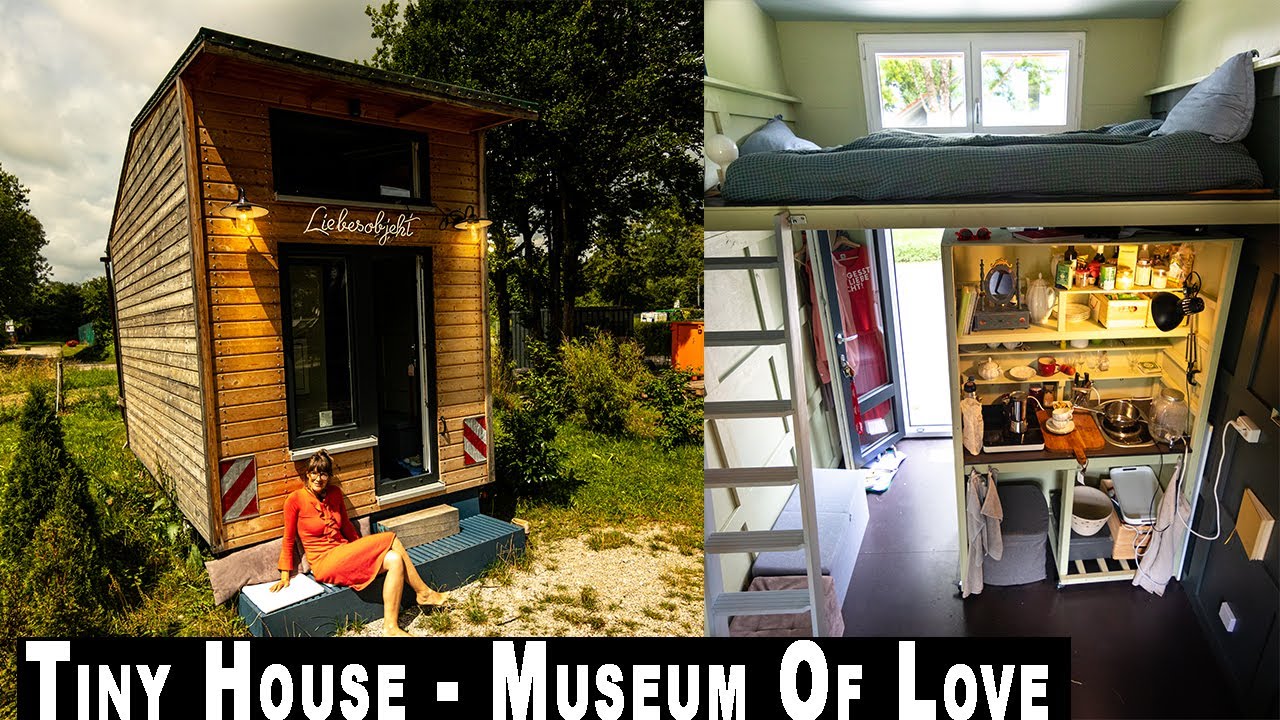 An Artist built 12㎡ Tiny House - Museum