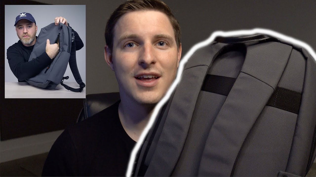 The Unbox Therapy Backpack - Lewis Hilsenteger + Pacsafe