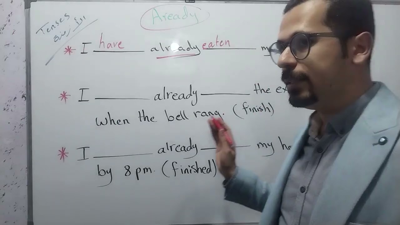 الأزمنة - كلمة Already