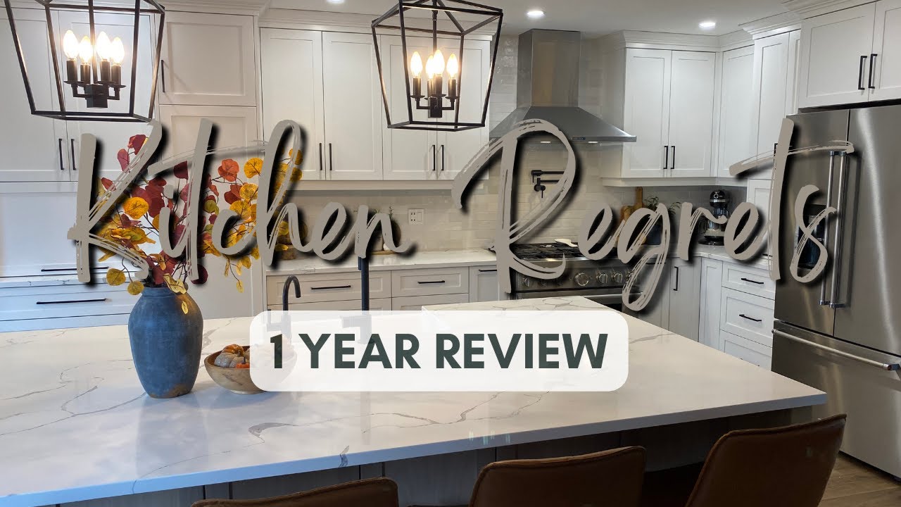 Kitchen Remodel 1 Year Update | What I am Loving and Regrets