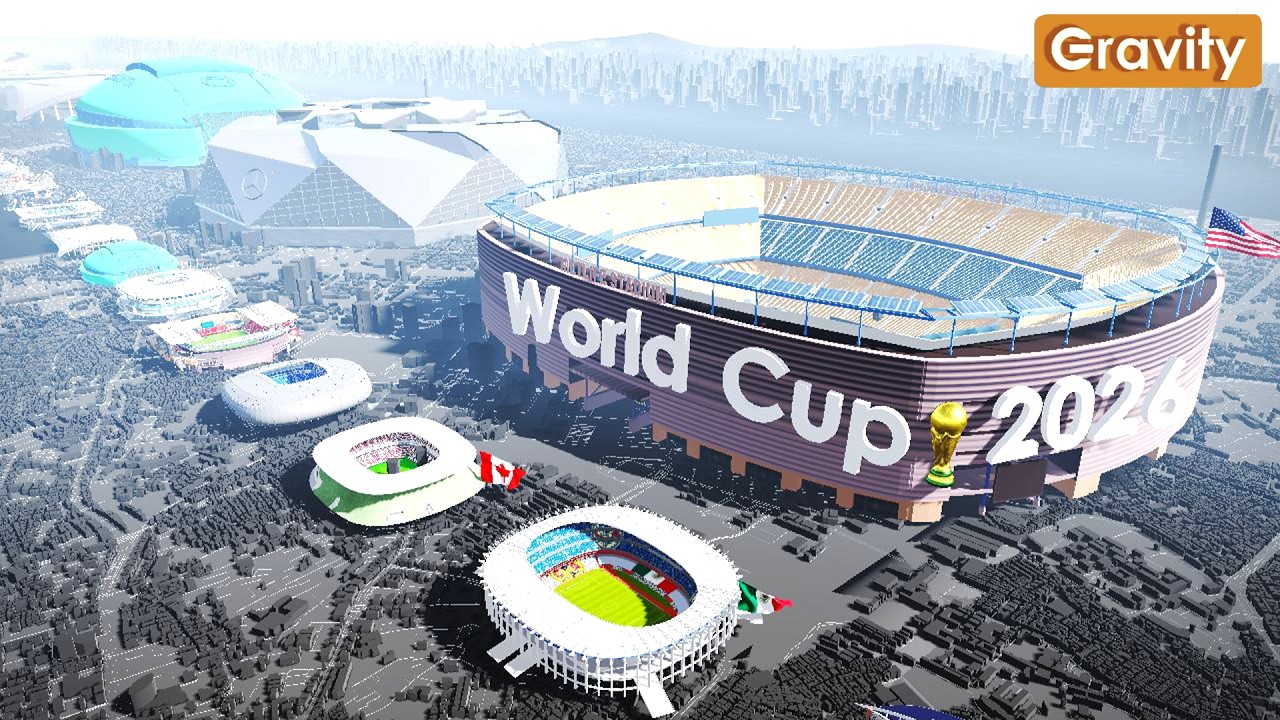 World Cup 2026 Stadiums ⚽ (USA, Mexico, Canada)