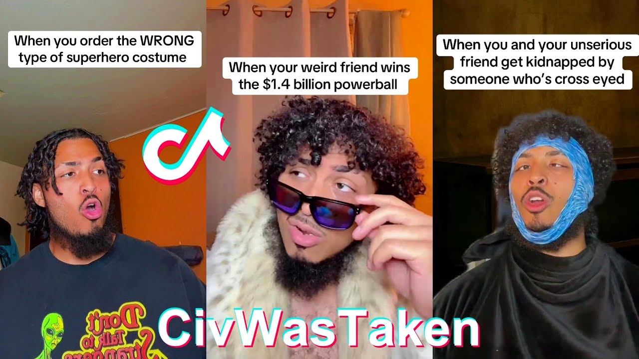 * 1 HOUR * Funniest CivWasTaken Shorts Compilation | Try Not to Laugh With CivWasTaken TikToks