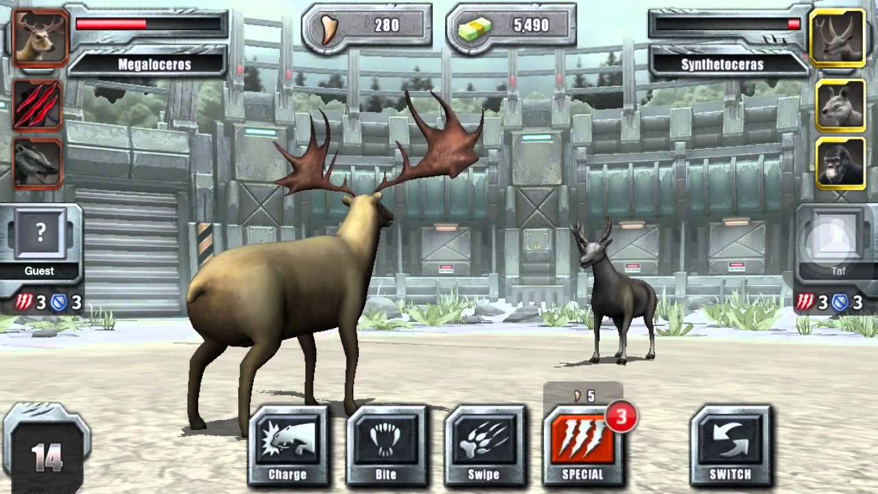 Jurassic Park Builder #3: GLACIER TOURNAMENT!!!!!!