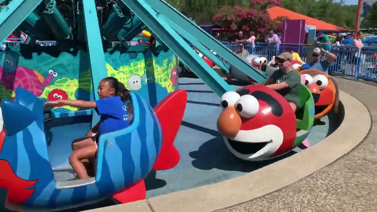 UN DÍA EN SESAME PLACE CON LA FAMILIA P.A