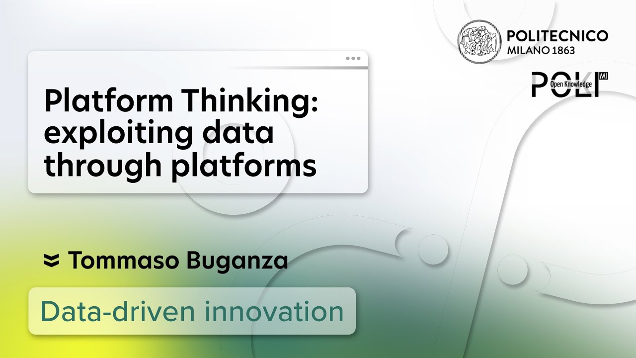 Data-driven innovation (Tommaso Buganza)