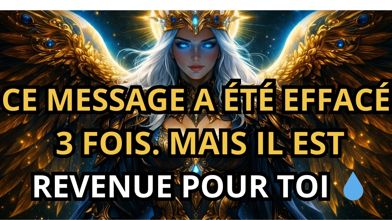 ⚠️ ÉLU(E), REGARDE AVANT QU’IL NE SOIT TROP TARD…