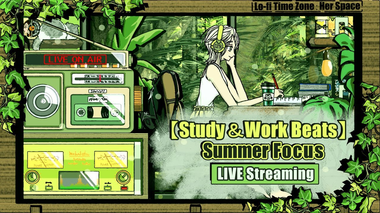 2/5 🍃Сфокусированный Lo-fi для движения вперёд｜Green Phase  