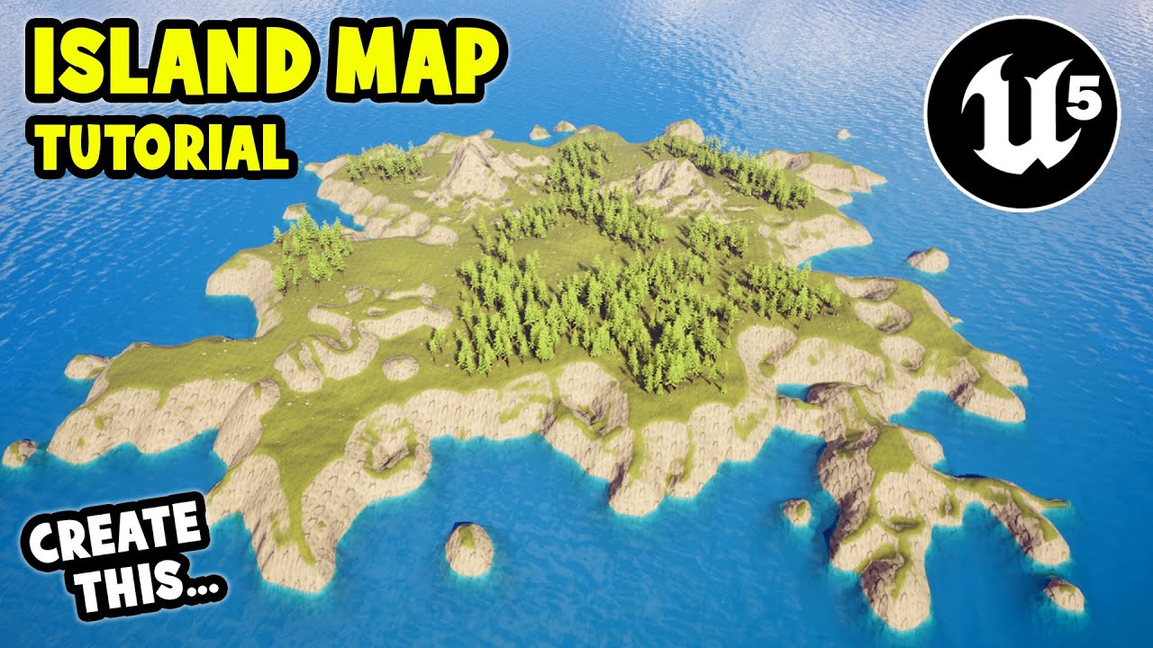 Make An Open World Map in 20 Mins | Unreal Engine 5