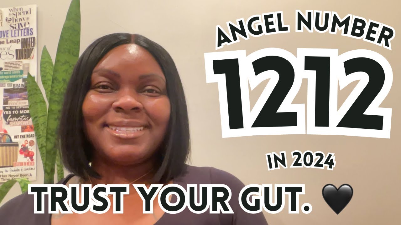 Angel Number 1212: Trust Your Gut. 🖤