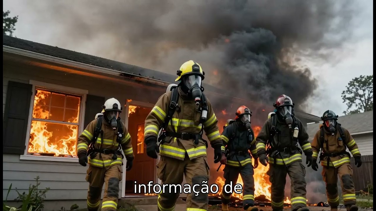 Fogo na Casa ia Me MATAR... Bombeiros Viram "Homem de Branco" Me Carregar Pra Fora