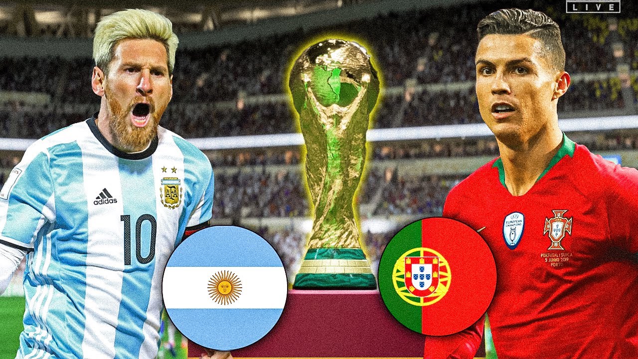 منتخب البرتغال ضد منتخب الارجنتين نهائي كاس العالم قطر 2022 | ميسي ضد كريستيانو رونالدو