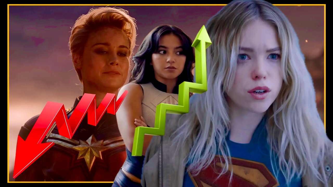 ¿Por qué SUPERGIRL y HAWKGIRL caen bien pero CAPITANA MARVEL cae mal?