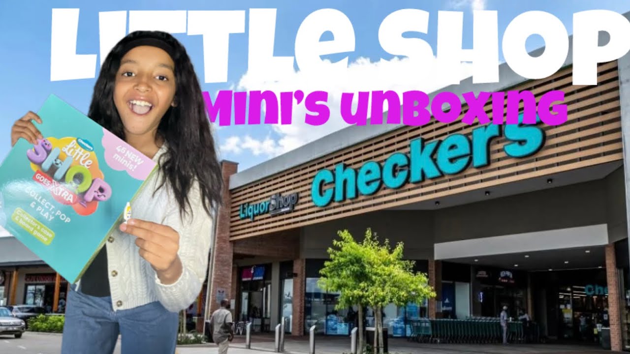Checkers LiTTLE SHOP 2025 UNBOXING *someone stole my minis*