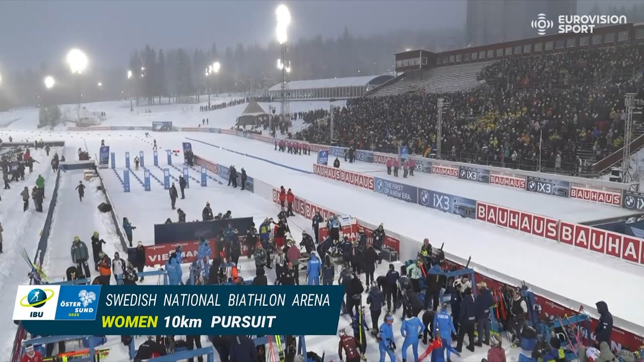 Biathlon World Cup 25-26, Race 9, Pursuit Women, Ostersund, Sweden