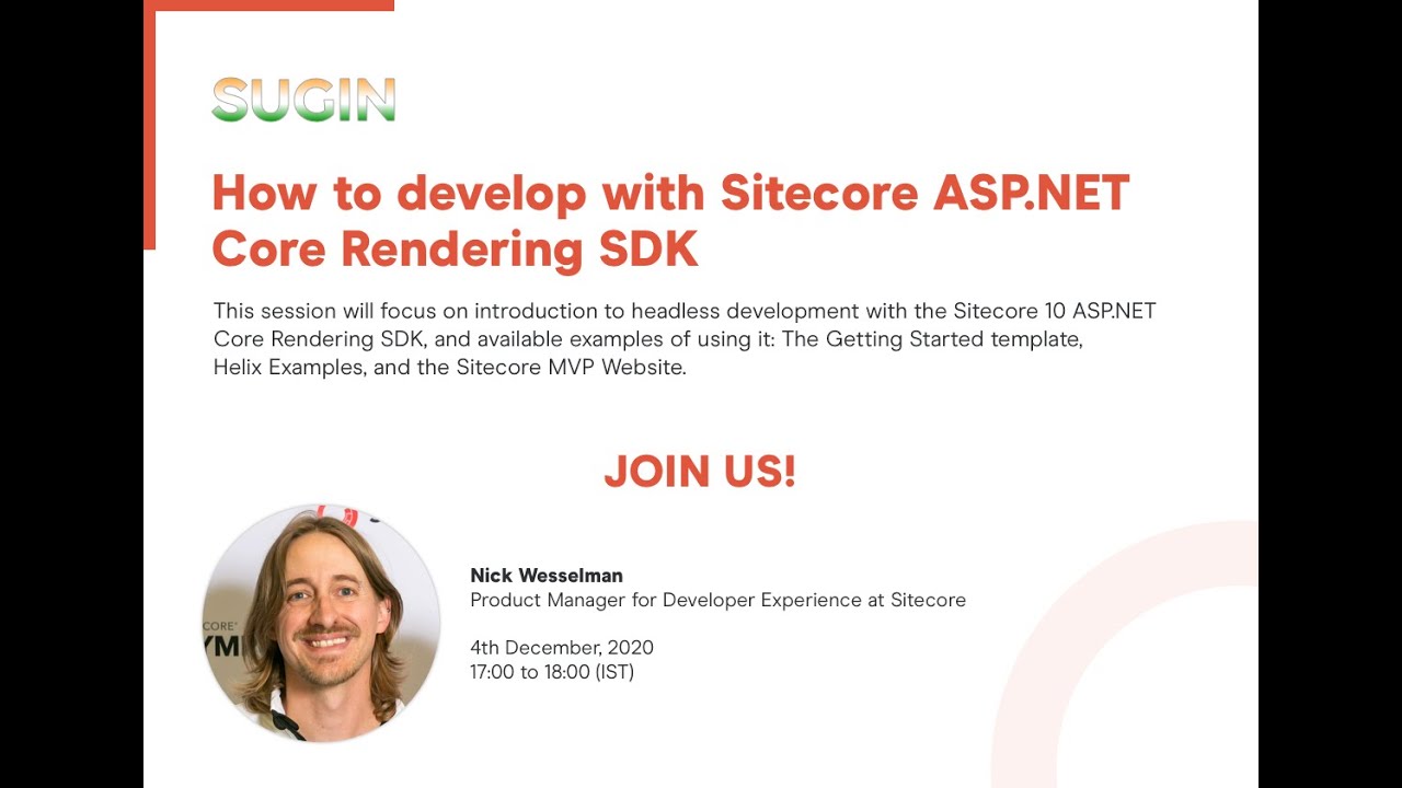 How to Develop with Sitecore ASP.NET Core Rendering SDK