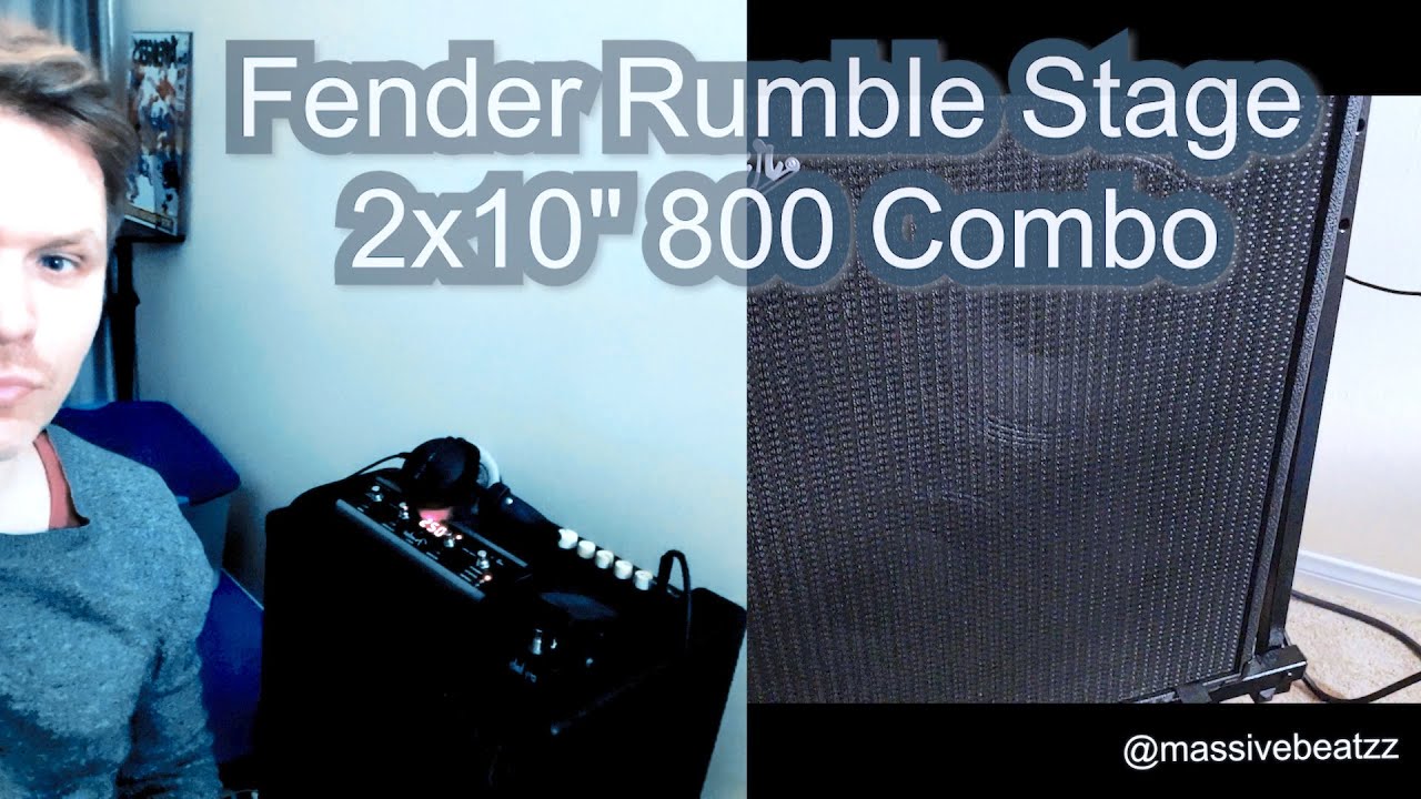 Fender Rumble Stage 800 Combo - Play Through