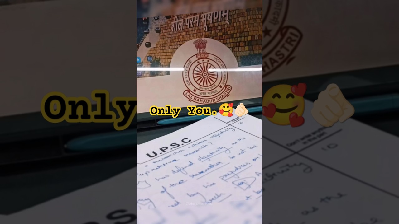 Only..You.!! 🥰 UPSC Aspirants Love 💕 Inspirational Video 💯 