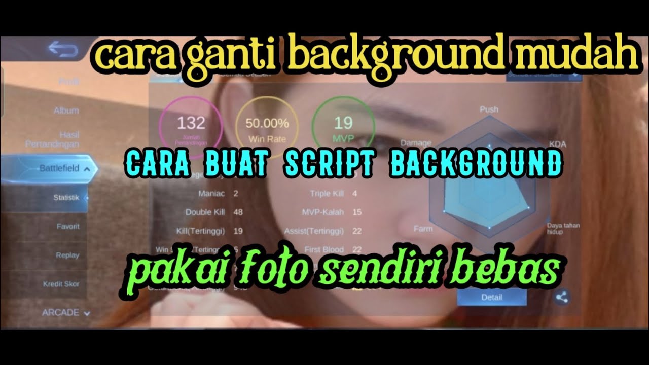 cara ganti background mobile legends pakai foto sendiri