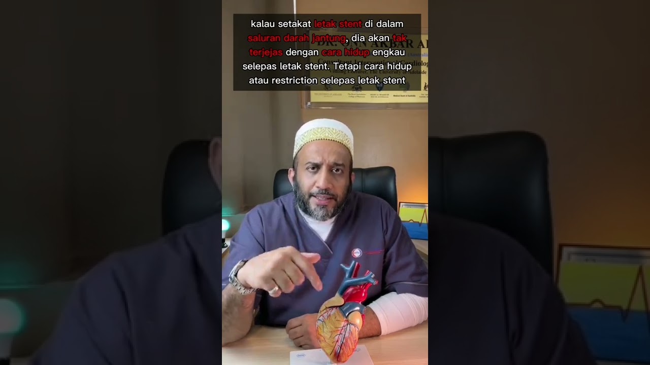 Boleh maintain gaya hidup macam biasa tak selepas letak stent? 🤔