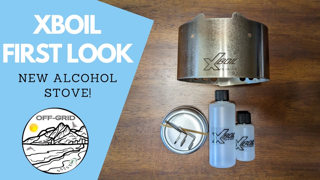 XBOIL First Look | Alcohol Stove | Backpacking