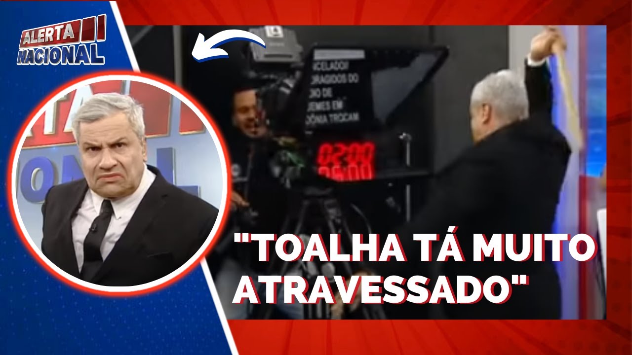 SIKERA JR. PERDEU A PACIÊNCIA COM O TOALHA PODRE